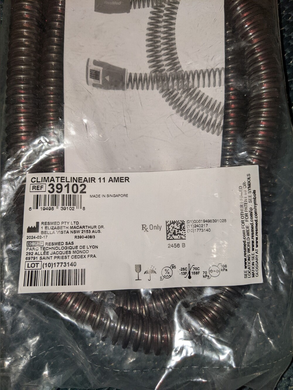 ClimateLineAir 11 Amer #39102 Heated Tubing - New in Sealed Package - Picture 3 of 4